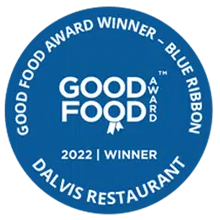 Good Food Award Winner Blue Ribbon Dalvis Restaurant